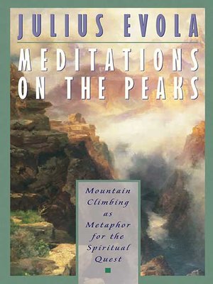 cover image of Meditations on the Peaks